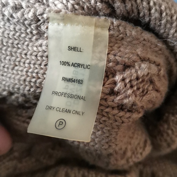 Calvin Klein NWOT Cable Knit Sweater Dress - Picture 8 of 8